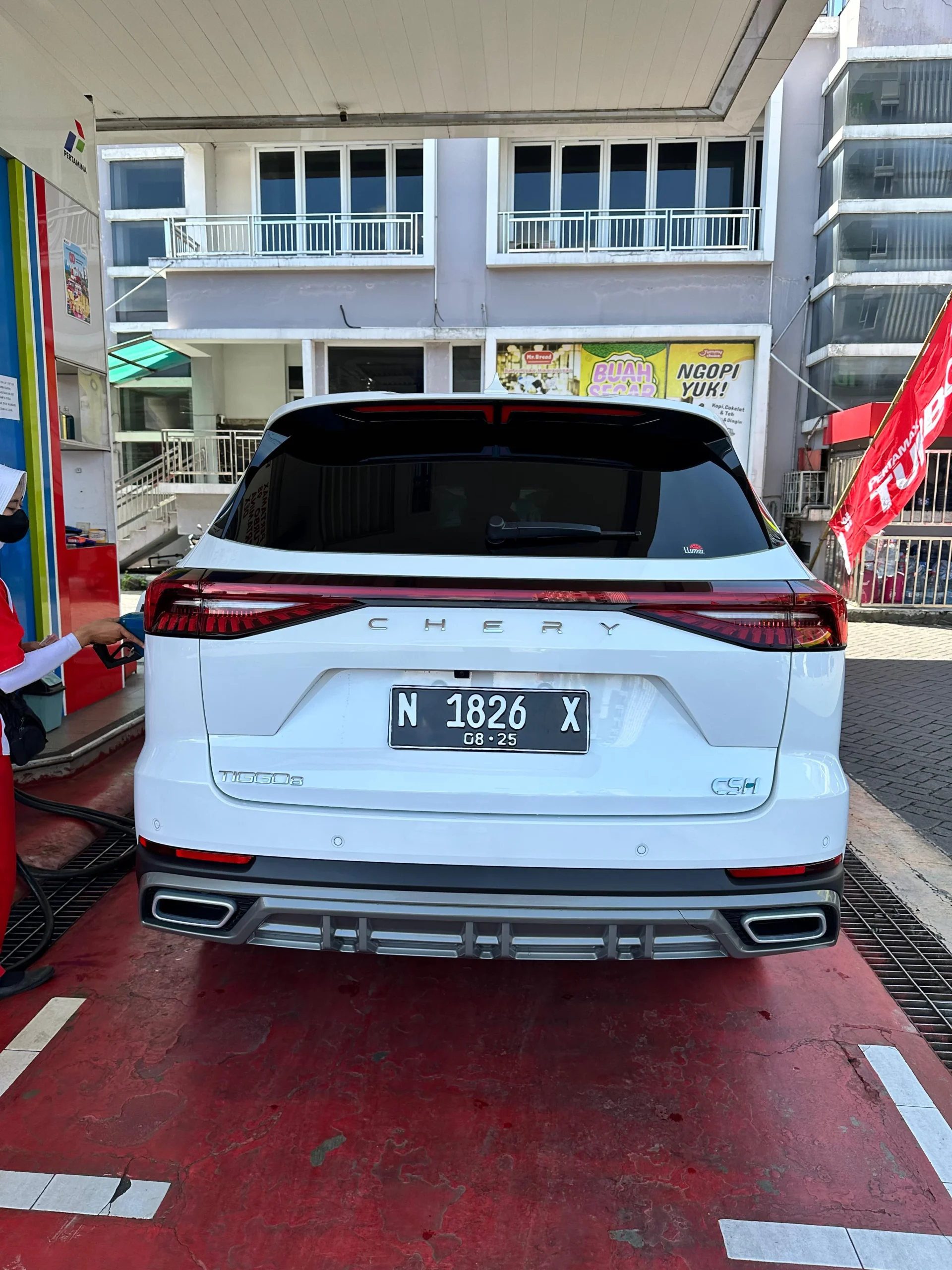 Chery Tiggo 8 CSH menggunakan BBM RON 92