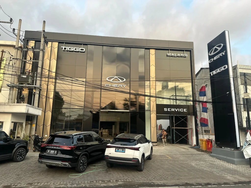 dealer chery malang yang baru diresmikan