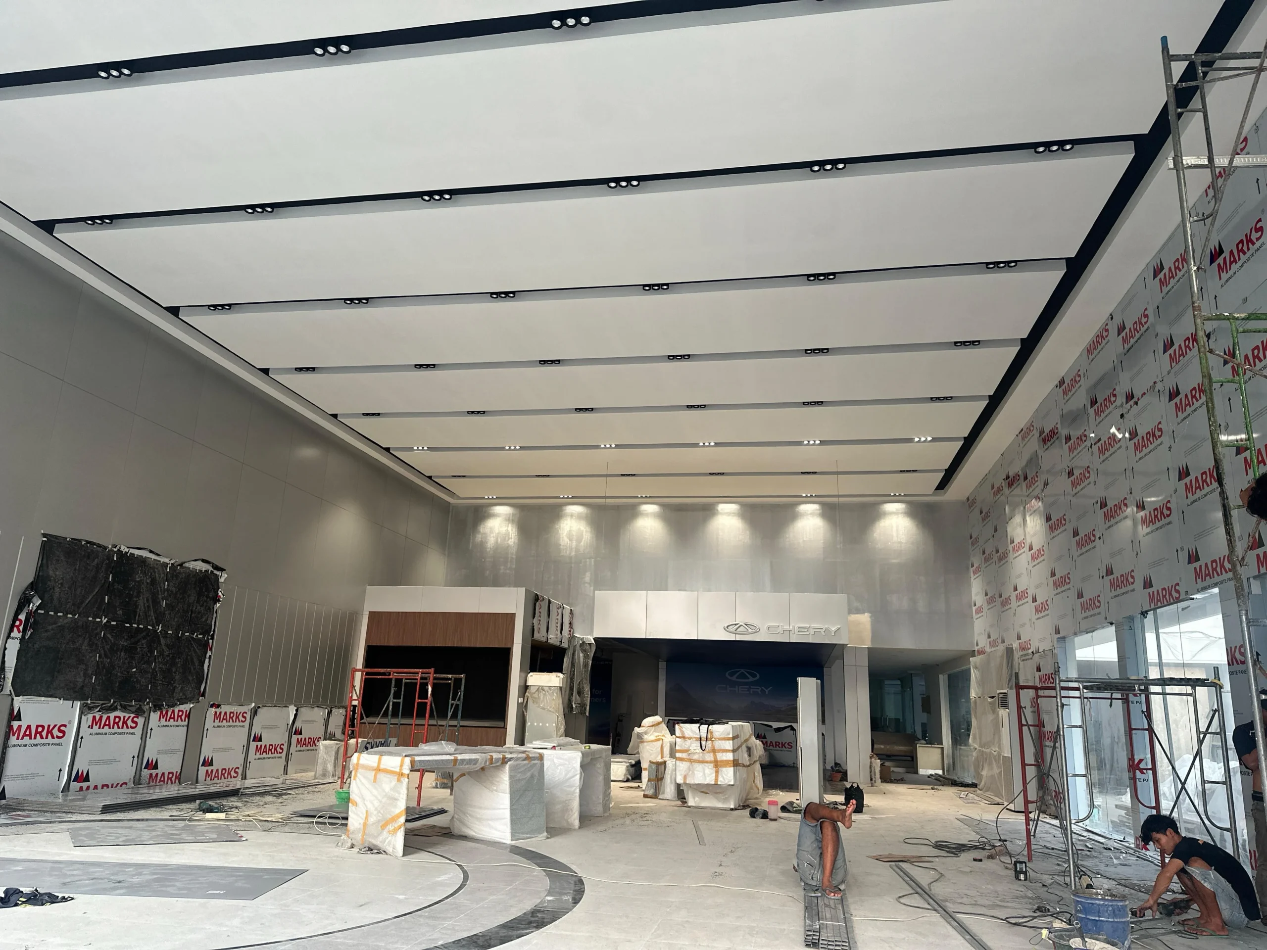 interior dealer chery malang baru